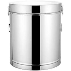 UPKOCH Stainless steel coffee tea canister sealed tea bucket thicken moisture-proof food storage jar airtight