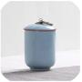 Cracking Style Celadon Tea Caddy For Spices Storage Porcelain Tea Jars Candy Food Sealed Canister Tea Pot For Kitchen Cans Tank,A05