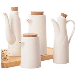 Mini Spice Jars Kitchen supplies ceramic creative oil bottle cruet simple household