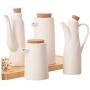 Mini Spice Jars Kitchen supplies ceramic creative oil bottle cruet simple household