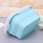 Kitchen Food Storage Jar Airtight Food Storage Silicone Food Portable Lunch Box Bowl Bento Boxes Folding Collapsible Storage (Color : 350ml)