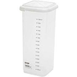 Multiple specifications Food Storage Container. Airtight Container Suitable for Bread, Rice, Flour, DryBulk Food & Baking Supplies Rectangular, BPA Free Storage Box With Locking Lid (1800ML)