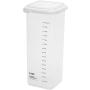 Multiple specifications Food Storage Container. Airtight Container Suitable for Bread, Rice, Flour, DryBulk Food & Baking Supplies Rectangular, BPA Free Storage Box With Locking Lid (1800ML)