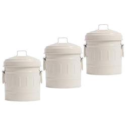 Metal Sealed Jars, Moisture-Proof Kitchen Food Containers, Storage Of Spices/Confectionery/Oatmeal/Cereals