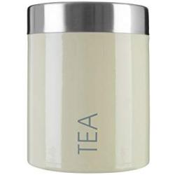 Premier Housewares Tea Canister - Cream