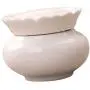 joyMerit Ceramic Storage Jar with Lids, Food Storage Canister for Serving Tea, Coffee, Spice and More - White