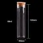 | Storage Bottles & Jars | 15ml/25ml/30ml/35ml/40ml/50ml/60ml Small Test Tube with Cork Stopper Bottles Jars Vials DIY Craft 24pieces | by HUDITOOLS | 1 PCs