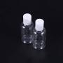 Lurrose 15Pcs 75ml Refillable pump dispenser bottle press cap liquid lotion cream bottle empty travel bottle container (random cap color)