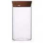 Clear Glass Canister Jar Bottle Treat Tea Storage Container with Cork suit for Kitchen Decoration