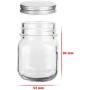 Glass Jars, KAMOTA 4 oz Mini Glass Jars with Lids Perfect for Mason Jars, Canning Jars, Favor Jars, Baby Food Jars, DIY Magnetic Spice Jars, Jam Jars,24 PACK,30 Whiteboard Labels Included