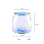 Dicht verschlossene Behälter, Glasflaschen, Tanks, Lebensmittelbehälter, farbig, sicher, ungiftig, 1000 ml