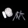 XUANSHUO Disposable Cosmetic Spatula,Mini Facial Cream Makeup Mask Stick Spoon, Plastic Scoop for Mixing and Sampling(Translucent white,100 pcs) XUANSHUO Disposable Cosmetic Spatula,Mini Facial Cream Makeup Mask Stick Spoon, Plastic Scoop for Mixing and Sampling(Translucent white,100 pcs)
