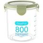 Daliuing Convenient Practical Sealed Jars Plastic Spice Jars Mini Rim Clip Sealed Jars for Storaging Blue