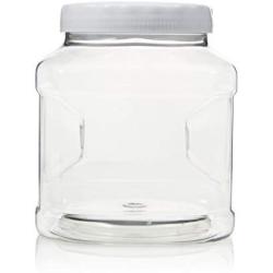 Arrow Home Products 73801, 80-Ounce Stackable Stor Keeper 80 oz, Clear