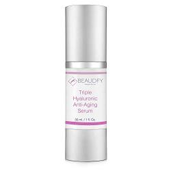 BEAUDFY Triple Hyaluronic Acid Anti-Aging Serum - 1 fl. Oz.