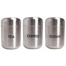 CPD Stainless Steel Kitchen Canister, Set of 3