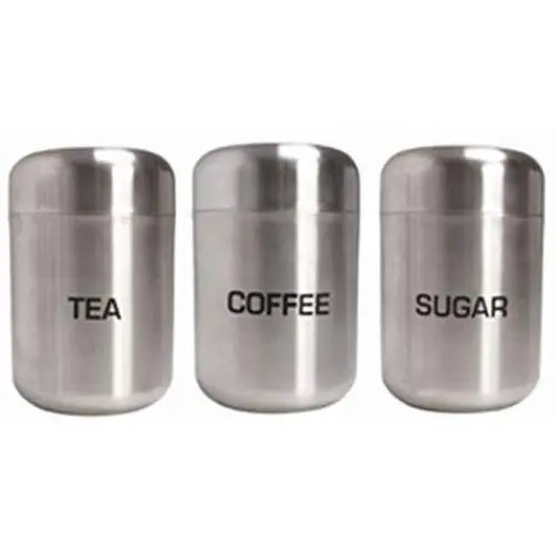 CPD Stainless Steel Kitchen Canister, Set of 3