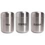 CPD Stainless Steel Kitchen Canister, Set of 3
