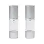 2PCS 30ml Airless Pump Bottles-Upscale Empty Refillable Bayonet Cream Lotion Toner Cosmetic Toiletries Liquid Storage Containers Jar Pots(Silver) 2PCS 30ml Airless Pump Bottles-Upscale Empty Refillable Bayonet Cream Lotion Toner Cosmetic Toiletries Liquid Storage Containers Jar Pots(Silver)