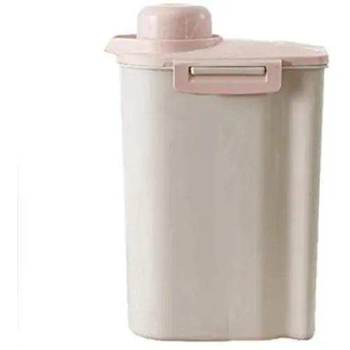 Contenant de stockage de riz Wlanp, Bocal en plastique étanche pour aliments, récipient de conserve de cuisine, réservoir de stockage de grains adapté pour la cuisine et le réfrigérateur. Contenant de stockage de riz Wlanp, Bocal en plastique étanche pour aliments, récipient de conserve de cuisine, réservoir de stockage de grains adapté pour la cuisine et le réfrigérateur.