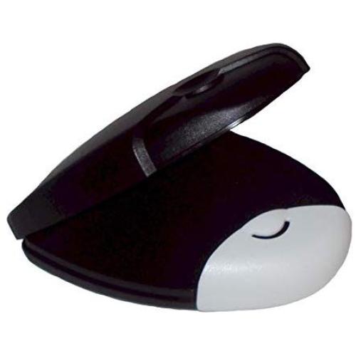 Tupperware Small Personal Organizer Compact Accessory Case Keeper Black and White