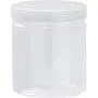 Slime Jars With Lids - Plastic Storage Jars - 10-Pack Slime Jars with Screw-on Lids and 10 Labels, Refillable Round Container Organizer for Craft, Part, Cosmetic, Body Scrub, Accessory, Food, 8 OZ Slime Jars With Lids - Plastic Storage Jars - 10-Pack Slime Jars with Screw-on Lids and 10 Labels, Refillable Round Container Organizer for Craft, Part, Cosmetic, Body Scrub, Accessory, Food, 8 OZ