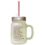Brown Babe Will Make You Love Stronger Day Night Loner Frosted Glass Mason Jar With Straw