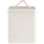 Premier Housewares Storage Canister, Powder Coated Metal Silver