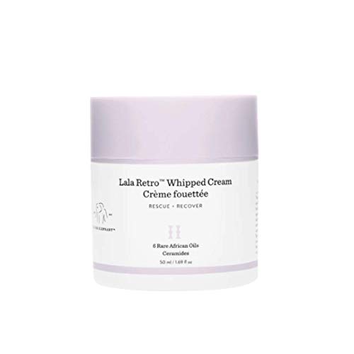 Drunk Elephant Lala Retro Whipped Cream. Replenishing Moisturizer for Skin Protection and Rejuvenation. 1.69 Ounce. - Lala Whipped Cream 50 Milliliters