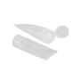 24Pcs 30ml 1oz Empty Translucent Plastic Flip Cap Shampoo Facial Cleanser Makeup Comestic Sample Soft Container Tube Bottle Vial Jar Pot Case