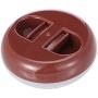Coffee Beans Sealed Cans Plastic Round Sealed Cans Fruit Powder Box Transparent Storage Tank Sealed Jar Coffee Bean Sealed Can For Cookie Candy Sugar Spice Kitchen Storage