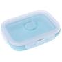Kitchen Food Storage Jar Airtight Food Storage Silicone Food Portable Lunch Box Bowl Bento Boxes Folding Collapsible Storage (Color : 350ml)