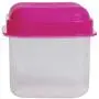 Lot de 4 contenants alimentaires carrés Excèlsa 150 ml. Lot de 4 contenants alimentaires carrés Excèlsa 150 ml.