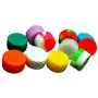 20 Pièces Récipients en Silicone Anti-adhérents 5ml, Récipients de Stockage Multi-usages pour Crèmes, Émulsions, Couleurs Assorties 20 Pièces Récipients en Silicone Anti-adhérents 5ml, Récipients de Stockage Multi-usages pour Crèmes, Émulsions, Couleurs Assorties