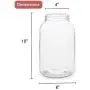 2 Pack - 1 Gallon Glass Jar w/Plastic Airtight Lid, Muslin Cloth, Rubber Band - Made in USA, Wide Mouth Easy to Clean - BPA Free - Kombucha, Kefir, Canning, Sun Tea, Fermentation, Food Storage 2 Pack - 1 Gallon Glass Jar w/Plastic Airtight Lid, Muslin Cloth, Rubber Band - Made in USA, Wide Mouth Easy to Clean - BPA Free - Kombucha, Kefir, Canning, Sun Tea, Fermentation, Food Storage