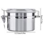 Stainless Steel Tea Box Candy Cookie Chocolate Coffee Powder Cans,800Ml