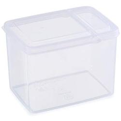 OUNONA 1.2L Kitchen Food Crisper Food Container Box Storage Box (Transparent)