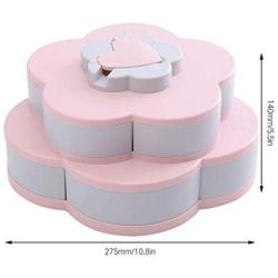 ZOOARTS Magic Enjoy Life-Bloom Snack Box-Best Biscuit Tins Jars (Pink)