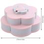 ZOOARTS Magic Enjoy Life-Bloom Snack Box-Best Biscuit Tins Jars (Pink)
