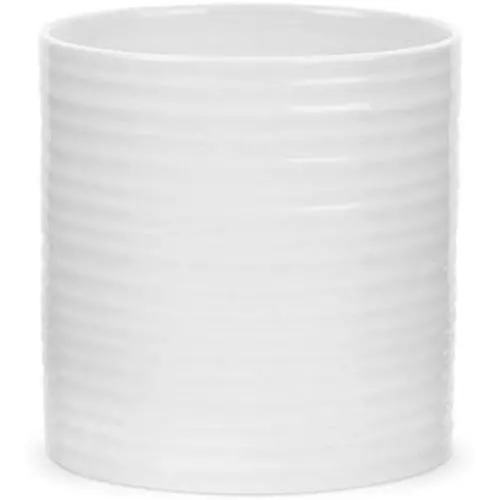 Portmeirion Sophie Conran Weißer Ovaler Besteckbehälter