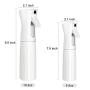 BOOMJOY Spray Bottle for Cleaning Solutions, 2 Pack 10.2 oz Empty Hair Spray, Ultra Fine Continuous Water Mister Spraying for Hair Styling, Plants Watering, Cleaning,DIY Bottles