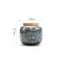 ChuXing China Ceramic Small Airtight Tea Canister/Tea Pot/Tea Caddy Storage Business Gifts (Green)