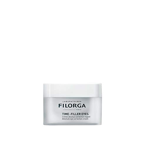FILORGA TIME-FILLER EYES Absolute Eye Correction Cream for Wrinkles with Hyaluronic Acid, Great for Sagging Eyelids and Lash Volume, 0.5 fl oz