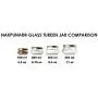Bain Marie Nakpunar 12 pcs 8 oz Verres à Soupe en Verre avec Couvercles Dorés – 250 ml Bain Marie Nakpunar 12 pcs 8 oz Verres à Soupe en Verre avec Couvercles Dorés – 250 ml