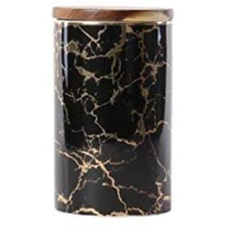 Mini Spice Jars Kitchen ceramic snack storage box storage tank marble seal can
