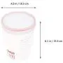 BESTonZON Airtight Food Storage Container Transparent Food Grains Crisper Seal Home Kitchen containers