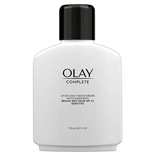 Face Moisturizer by Olay, Complete All Day Moisturizer With Sunscreen Broad Spectrum SPF 15 - Sensitive, 4 fl. Oz, 1 unit Face Moisturizer by Olay, Complete All Day Moisturizer With Sunscreen Broad Spectrum SPF 15 - Sensitive, 4 fl. Oz, 1 unit