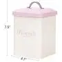 Sams Home Pink X649 Metal Square Box Home Kitchen Gifts Bread Bin/Box/Container Biscuit Tea Coffee Sugar Tin Canister Set Sams Home Pink X649 Metal Square Box Home Kitchen Gifts Bread Bin/Box/Container Biscuit Tea Coffee Sugar Tin Canister Set