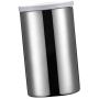 Canisters Kitchen Counter Stainless Steel with Lids - silvery
