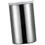 Canisters Kitchen Counter Stainless Steel with Lids - silvery